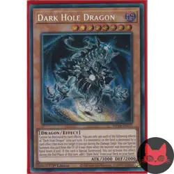 Yugioh Dark Hole Dragon MP24-EN117 Secret Rare 1st Edition NM - Image 1