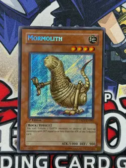 Yugioh Mormolith TAEV-EN085 1st Edition Secret Rare LP FOIL BLEED - Image 2