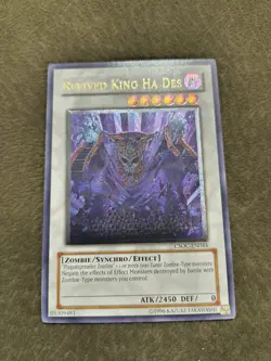 Yu-Gi-Oh! Revived King Ha Des CSOC-EN044 Ultimate Rare Unlimited LP - Image 1
