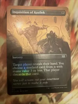 MTG Inquisition of Kozilek (Borderless) | NM Foil | Double Masters 2022 - Image 1