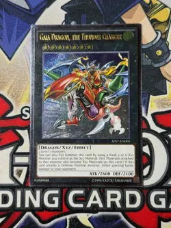 Yugioh Gaia Dragon, the Thunder Charger AP07-EN001 Ultimate Rare LP - Image 1
