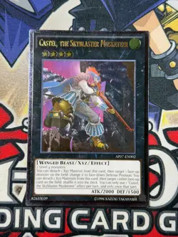 Yugioh Castel, The Skyblaster Musketeer AP07-EN002 Ultimate Rare MINT - Image 1