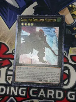 Yugioh Castel, The Skyblaster Musketeer AP07-EN002 Ultimate Rare MINT - Image 3