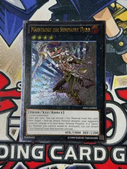 Yugioh Maestroke the Symphony Djinn AP03-EN002 Ultimate Rare NM - Image 1