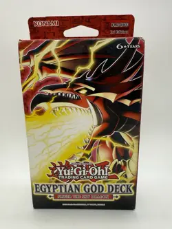 Yu-Gi-Oh! Egyptian God Deck Slifer The Sky Dragon Hanger - 1st Edition - Sealed - Image 1