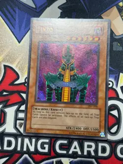 Yugioh Jinzo PSV-000 Secret Rare REVERSE FOIL VLP/NM Unlimited - Image 3