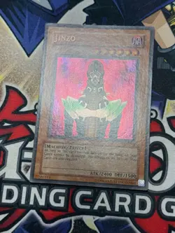Yugioh Jinzo PSV-000 Secret Rare REVERSE FOIL VLP/NM Unlimited - Image 4