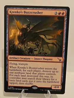 Krenko's Buzzcrusher MTG Murders at Karlov Manor Regular - Image 1
