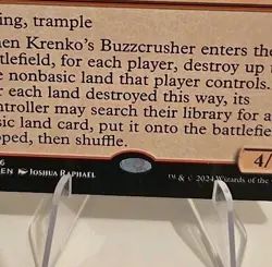 Krenko's Buzzcrusher MTG Murders at Karlov Manor Regular - Image 2