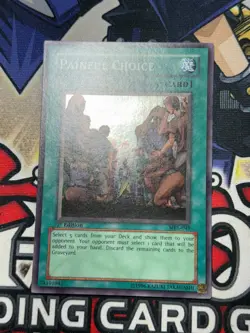 Yugioh Painful Choice MRL-048 1st Edition NM Super Rare - Image 2