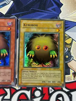 Yugioh FADED Kuriboh MRD-071 Super Rare HP Original 2002 - Image 2