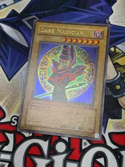 Yugioh Dark Magician LOB-005 VLP Original 2002 Ultra Rare - Image 4