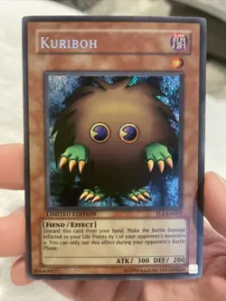 Yu-Gi-Oh! Yugioh Card B Kuriboh Limited Edition FL1-EN003 - Image 1