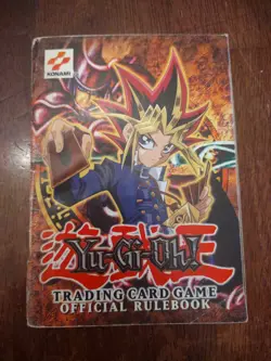 Yu-Gi-Oh! Trading Card Game Official Rule Book Booklet VTG 1996 Edition Konami - Image 1