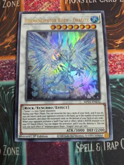 Yu-Gi-Oh! Adamancipator Risen - Dragite MP21-EN232 Ultra Rare 1st Edition NM a1/ - Image 1