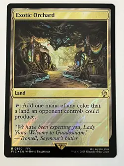 Exotic Orchard Surge Foil Commander: Final Fantasy MTG 0390 Rare - Image 1
