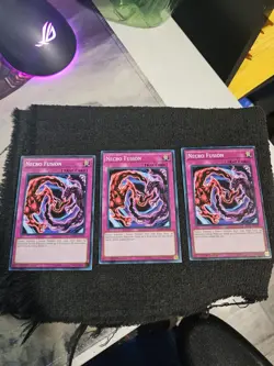 3 x Necro Fusion (SDAZ-EN035) - Common - 1st Edition - Image 1