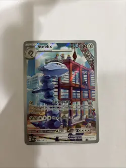 PSA 10 HIGH CHANCE GEM Mint Steelix 208/182 Paradox Rift Illustration Rare Card - Image 1
