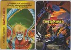 OMEGA RED- Rare - 1995 Marvel Overpower Hero Tendril Tactics CCG Card - Image 1