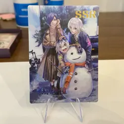 Tokyo Ghoul Anime Ken Kaneki Touka Kirishima Holiday TCG Foil SSR Card Japanese - Image 1