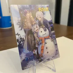Tokyo Ghoul Anime Ken Kaneki Touka Kirishima Holiday TCG Foil SSR Card Japanese - Image 2
