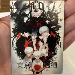 Tokyo Ghoul Anime Ken Kaneki Touka Kirishima Holiday TCG Foil SSR Card Japanese - Image 4