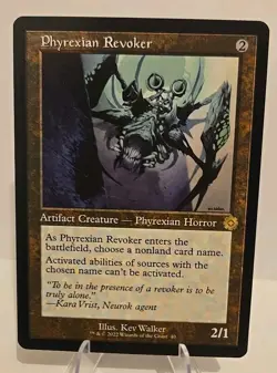 Phyrexian Revoker MTG The Brothers' War: Retro Frame Artifacts Regular - Image 1