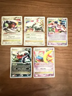 POKEMON 5 Card Lot Lvl X Arceus Lv.X HOLO • PLATINUM PROMO - Image 1
