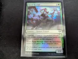 MTG Magic the Gathering FOIL Rural Recruit VOW! - Image 1
