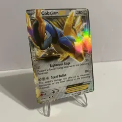 Cobalion EX 93/135 - Ultra Rare Holo - BW Plasma Storm - Pokemon Card - HP - Image 3