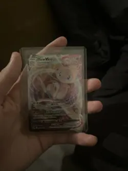 Mew VMAX Fusion Strike Ultra Rare Holo Card 114/264 Near Mint Condition - Image 1