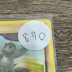 1999 Pokemon Card Base Set Common Machop 52/102 - Image 3