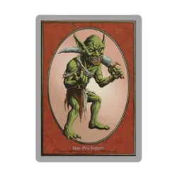 WOTC MtG Unglued Goblin Token (C) EX - Image 1
