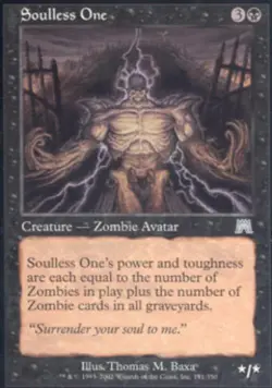 Soulless One - Medium Play MTG Onslaught - Image 1