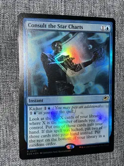 MTG Edge of Eternities FOIL R Consult the Star Charts #0051 EOE - Image 1