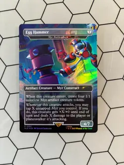MTG | SONIC Secret Lair | Myr Battlesphere (2097) | 🌈🌟Rainbow Foil 🌟🌈 - Image 1