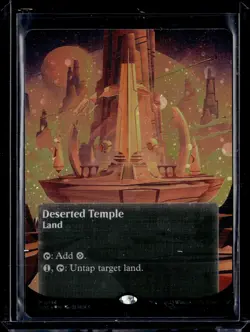 Deserted Temple - 146 - Galaxy Foil - EOS - NM - MTG Magic the Gathering - Image 1