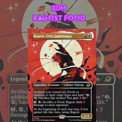 EDH - Ragost Food, MTG Commander Deck, Bracket 2, Boros, Edge of Eternities - Image 1