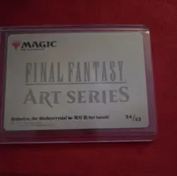 Hydaelyn, the Mothercrystal - Art Series Gold Stamped 34/53 - Final Fantasy MTG - Image 4