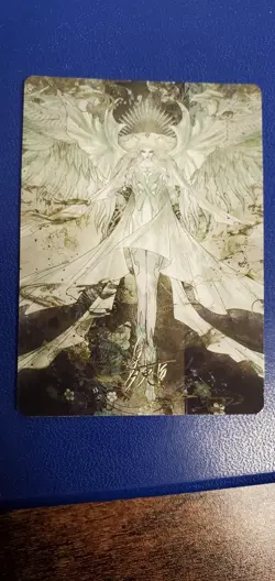 Hydaelyn, the Mothercrystal - Art Series Gold Stamped 34/53 - Final Fantasy MTG - Image 1