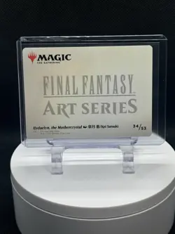 Hydaelyn, the Mothercrystal - Art Series Gold Stamped 34/53 - Final Fantasy MTG - Image 3