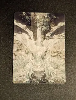 Hydaelyn, the Mothercrystal - Art Series Gold Stamped 34/53 - Final Fantasy MTG - Image 4