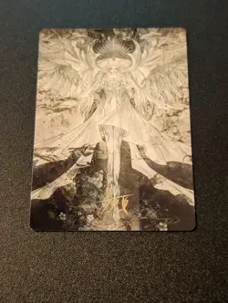 Hydaelyn, the Mothercrystal - Art Series Gold Stamped 34/53 - Final Fantasy MTG - Image 5