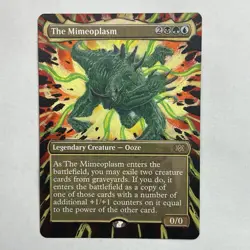 MTG The Mimeoplasm altered art hand painted Magic the Gathering Commander Staple - Image 1