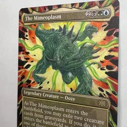 MTG The Mimeoplasm altered art hand painted Magic the Gathering Commander Staple - Image 2
