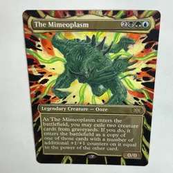 MTG The Mimeoplasm altered art hand painted Magic the Gathering Commander Staple - Image 4