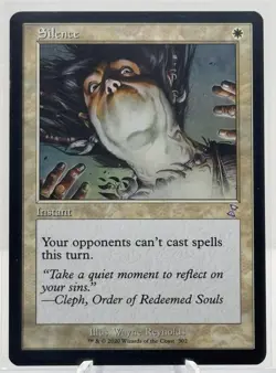 Silence TSR 302: Magic the Gathering(mtg) - Image 1