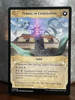 Ojer Taq, Deepest Foundation Temple of Civilization (REGULAR) x1 - MTG - Image 2