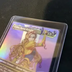 Celes, Rune Knight (Borderless) Foil MTG Commander: FINAL FANTASY - Image 2