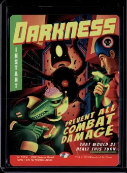 Darkness - 124 - SPG - NM - MTG Magic the Gathering - Image 1